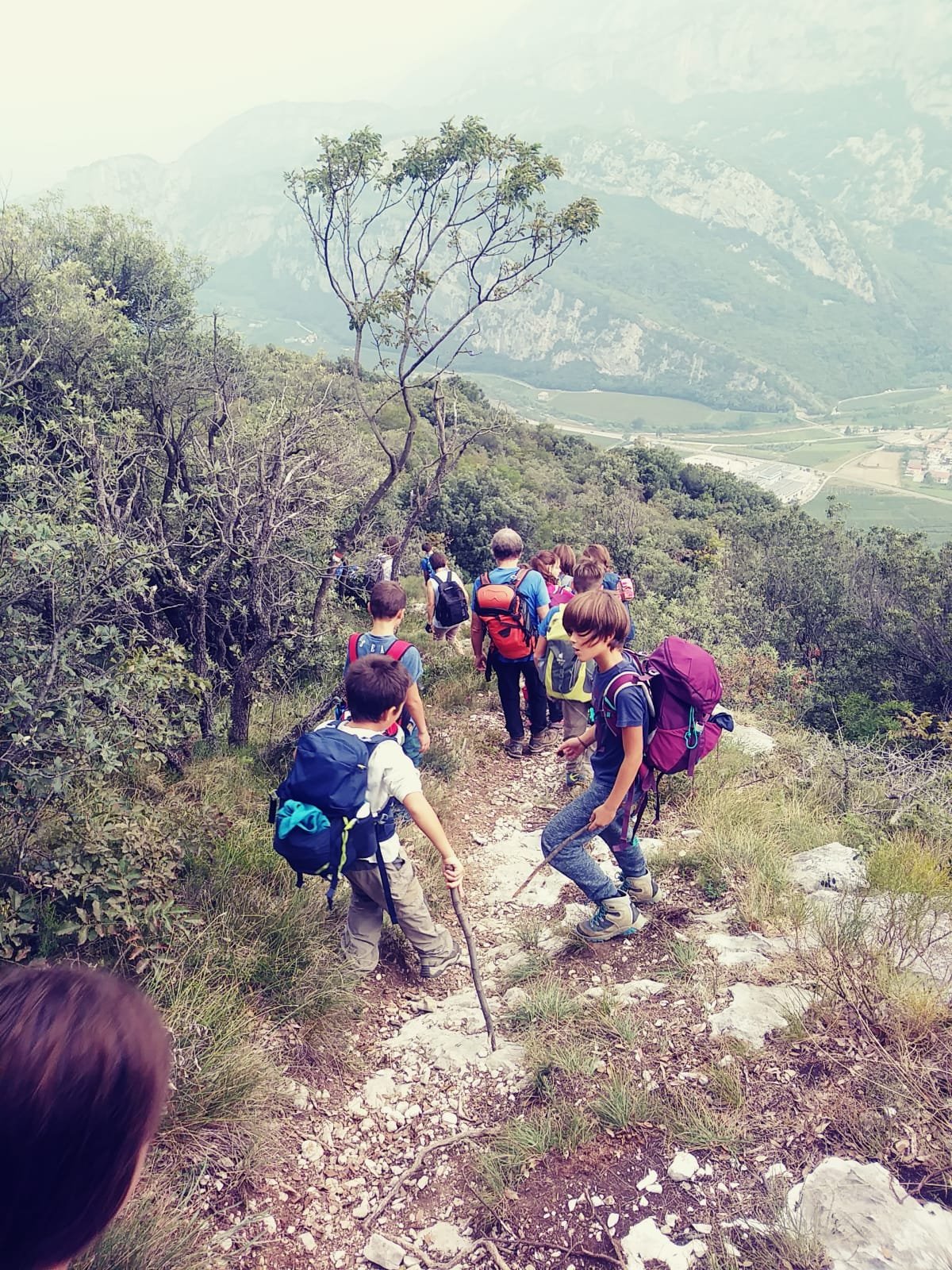 Finalmente si scende...